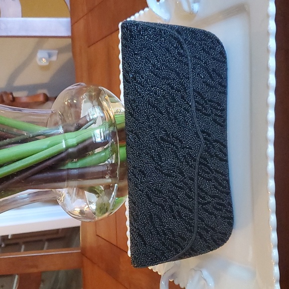 Beaded Evening Clutch Handbag - Picture 1 of 10